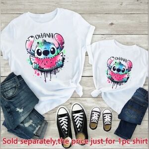New Family Matching T-shirt Stich Ohana